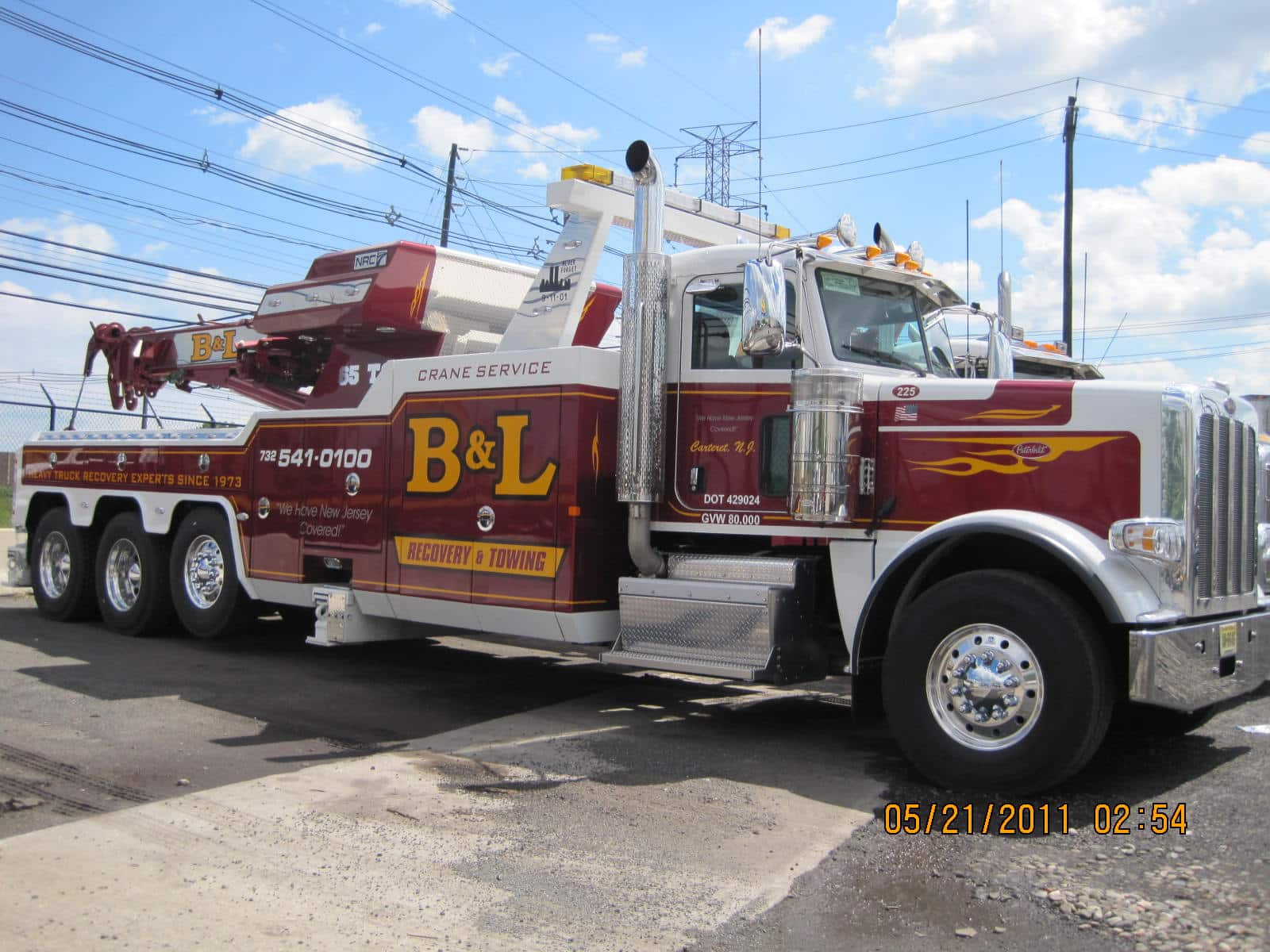 NJ towing Service, Large Truck Towing in NJ, NJ Parkway Towing