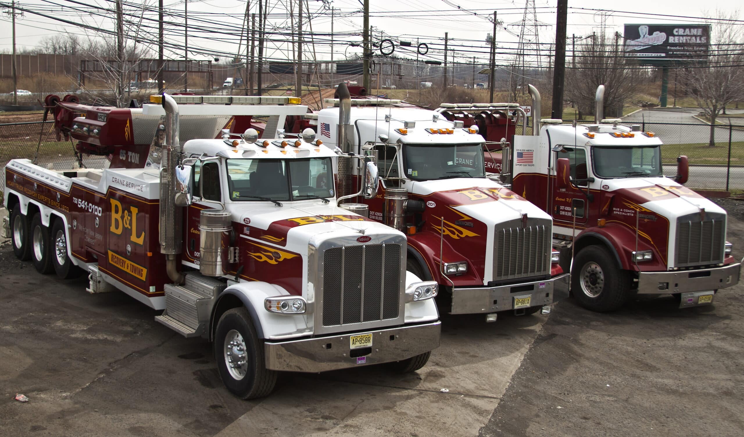 Recovery and Towing Trucks in NJ, Parkway Towing NJ Recovery